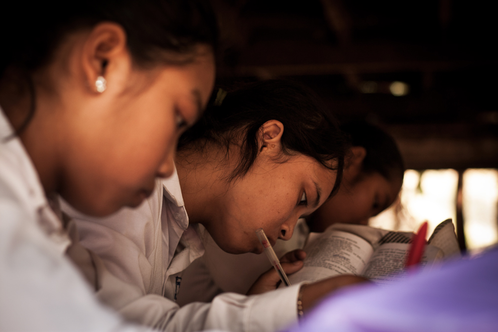 Students-in-the-village